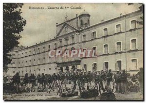 Postcard Old Army Barracks Brignoles colonial 8th