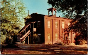 Vtg 1950s School House Columbia State Park Gold Rush California CA Postcard