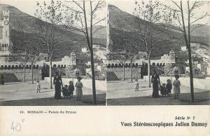 Lot 27 early stereo views all MONACO Casino Monte Carlo stereographic views 