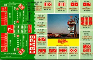 Nevada Las Vegas Milton Prell's Aladdin Hotel Craps Gaming Guide