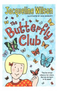 Jacqueline Wilson The Butterfly Club Childrens Novel Book Postcard