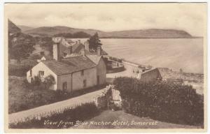 Somerset; View From Blue Anchor Hotel PPC, Unposted, By Frith, c 1930's