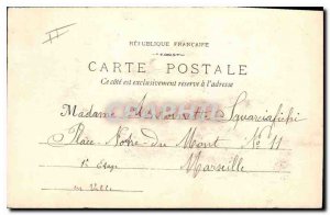 Old Postcard Roquefavour the River Arc