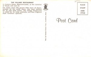 The Village Restaurant in Essex, Massachusetts