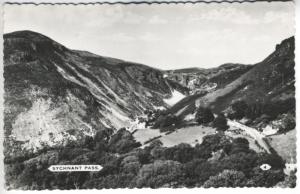 Llanberis Pass and Lakes Snowdonia Wales Real Photo Postcard D8