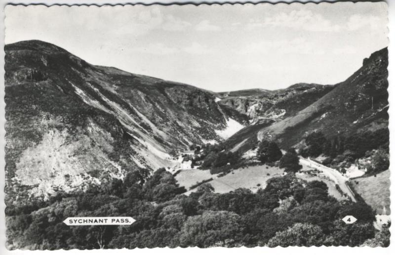 Sychnant Pass Wales Unused Real Photo Postcard D8