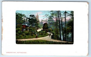 NOTTINGHAM Arboretum ENGLAND UK Postcard