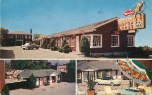 Postcard Utah Salt Lake City Utah Sorenson Western Motor Lodge Roberts 23-7031