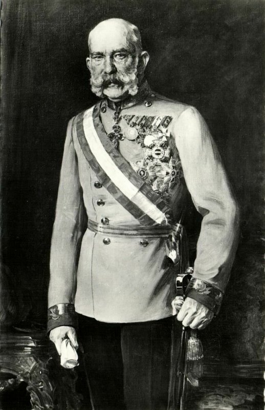 Austria, Emperador Francisco José I en uniforme, medallas (1950s) Tarjeta Postal
							
							mostrar título original