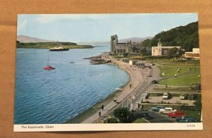 UNUSED POSTCARD - THE ESPLANADE, OBAN, SCOTLAND