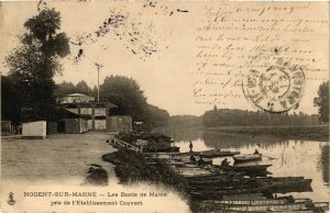 CPA NOGENT-sur-MARNE Bord de MARNE canots (983186)