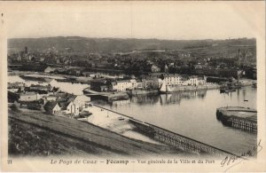 CPA FÉCAMP Vue Generale de la Ville et du Port (806136)