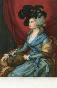 Bildnis der Mrs. Siddons by Thomas Gainsborough