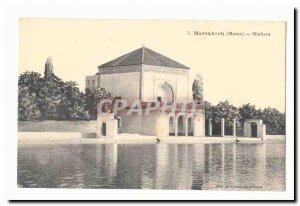 Morocco Marrakech Old Postcard Minhara