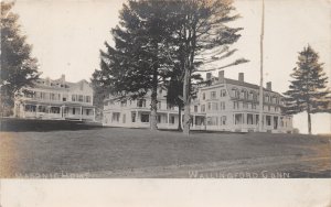 Wallingford Connecticut~Masonic Home~3 Beautiful Buildings~c1905 RPPC-Postcard