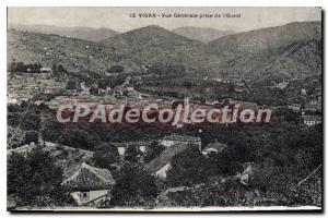 Postcard Old Vigan Vue Generale From Taking I'Ouest