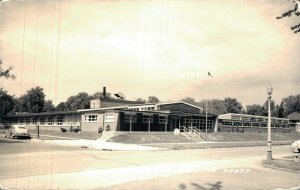 USA Webster School Pella Iowa RPPC 05.74