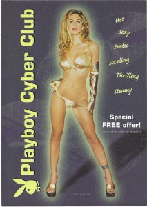 Playboy Cyber Club Advertising Hot Sexy Erotic Sizzling Thrilling Steamy 4  by 6 | Topics