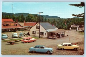 1960 Fort William Ontario Canada Postcard Entrance Pigeon River Lakehead Cities