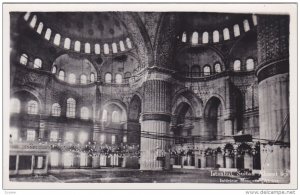 RP: Interior Mosquee Ahmet , ISTANBUL , Turkey , 00-10s