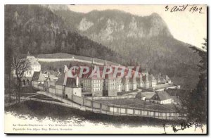 Old Postcard La Grande Chartreuse general view of Coucvent