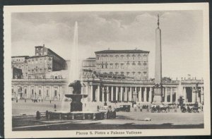 Vatican City Postcard - Piazza S.Pietro e Palazzo Vaticano    RS16645