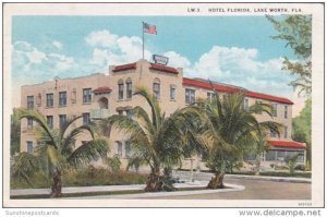 Florida Lake Worth Hotel Florida 1925