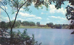 USA Recreation Centers Lake Mcbride Iowa City Vintage Postcard 07.30