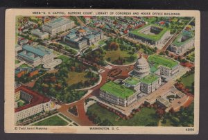 DC Washington US Capitol, Supreme Court, Library of Congress, House Office LINEN