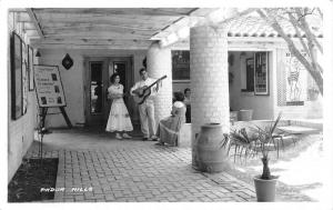 Claremont California Padua Hills Patio Frasher Real Photo Postcard K69385