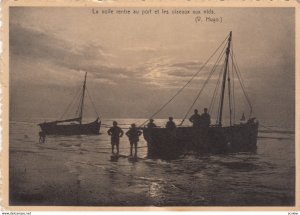 Marlakerke-Bains , Ostend , Belgium , 1953 ; Fishing Boat