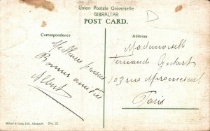 Gibraltar Casemates Barracks Vintage Postcard 08.52