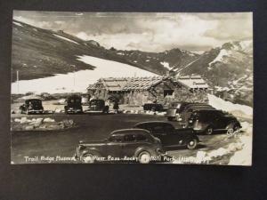 Mint Vintage Fall River Pass Colorado Real Picture Postcard