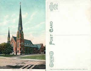 LEOMINSTER MA ORTHODOX CHURCH ANTIQUE POSTCARD