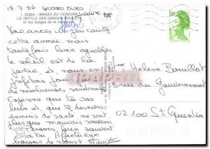 Modern Postcard the Vercors Celebre Defile the Great Narrow