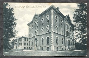 h2661 - KENDALLVILLE Indiana 1908 Central High School