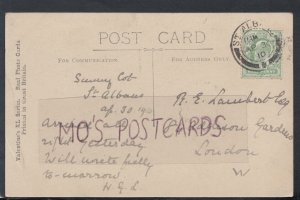 Family History Postcard - Lambert - 84 Addison Gardens, London  RF3099