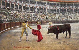 Entrando a Matar Bullfighting Unused 