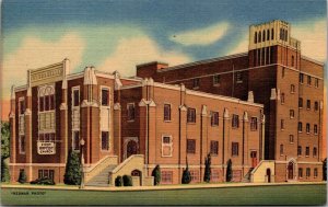 Postcard First Baptist Church Broadway and Central Albuquerque New Mexico~135661