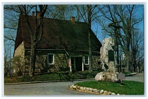 c1960 Memorial House Huguenot St. Historical Society New Paltz New York Postcard