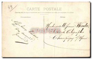 Old Postcard Lons le Saunier Panoramic view