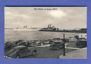 St. Ignace, Michigan/MI Postcard, The Harbor