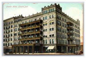 Lincoln Hotel Lincoln Nebraska NE DB Postcard V16