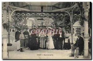 Postcard Old Cures Vichy Source Lardy