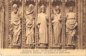 B107231 France Strassburger Muenster Die Propheten am Hauptportal