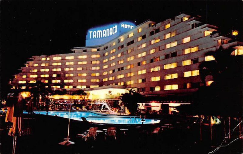 Piscina Hotel Tamanaco Caracas Venezuela 1969 