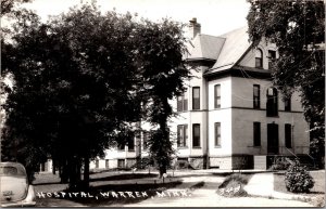 Real Photo Postcard Hospital in Warren, Minnesota~135927