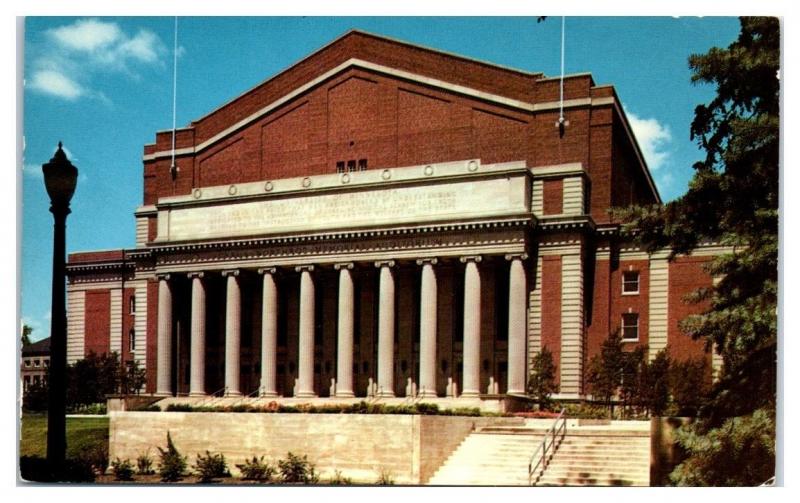 Northrup Memorial Auditorium, University of Minnesota, Minneapolis, MN Postcard