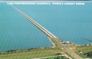 Louisiana Lake Ponchartrain Causeway The World's Longest Bridge