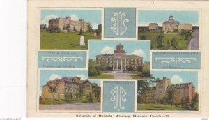 WINNIPEG, Manitoba, Canada, 1930s; University